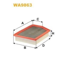 Achetez des Filtre à air WIX FILTERS WA9863 à prix pour 50,60 €