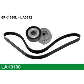 Acquista Kit Cinghie Poly-V da LUCAS LAK0108 a buon mercato per soli 44,62 €