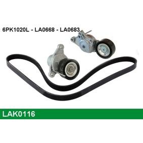 Comprar Juego de correas trapeciales poli V de LUCAS LAK0116 a bajo precio de 83,49 €