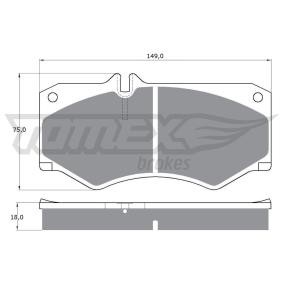Acquista Kit pastiglie freni da TOMEX brakes TX 10-20 a buon mercato per soli 31,30 €