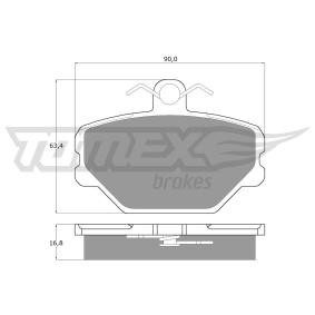 Comprar Juego de pastillas de freno de TOMEX brakes TX 10-39 a bajo precio de 22,70 €