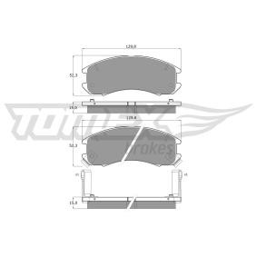 Compre Pastilhas de travão da TOMEX brakes TX 10-56 a um preço baixo por 16,46 €