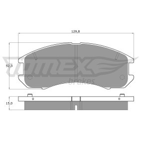 Compre Pastilhas de travão da TOMEX brakes TX 10-561 a um preço baixo por 22,44 €