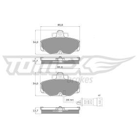Acquista Kit pastiglie freni da TOMEX brakes TX 10-671 a buon mercato per soli 22,59 €