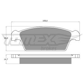 Acquista Kit pastiglie freni da TOMEX brakes TX 10-75 a buon mercato per soli 13,75 €