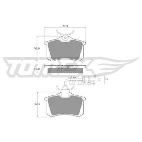 Bremsbeläge von TOMEX brakes