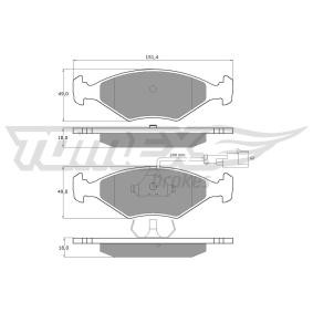 Compre Pastilhas de travão da TOMEX brakes TX 10-791 a um preço baixo por 20,84 €