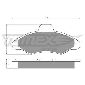 Acquista Kit pastiglie freni da TOMEX brakes TX 10-82 a buon mercato per soli 26,24 €