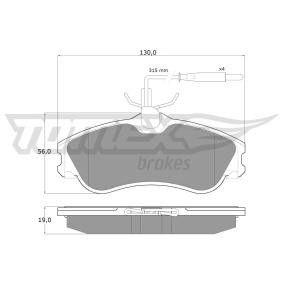 Acquista Kit pastiglie freni da TOMEX brakes TX 11-12 a buon mercato per soli 33,79 €