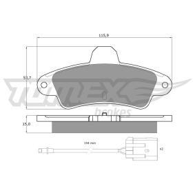 Acquista Kit pastiglie freni da TOMEX brakes TX 11-201 a buon mercato per soli 28,63 €