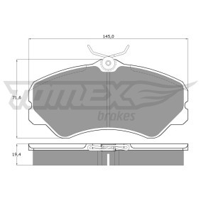Compre Pastilhas de travão da TOMEX brakes TX 11-31 a um preço baixo por 20,24 €