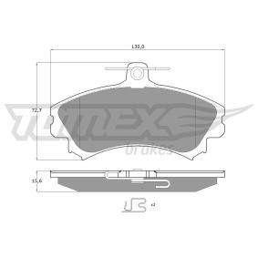 Comprar Juego de pastillas de freno de TOMEX brakes TX 11-52 a bajo precio de 33,73 €