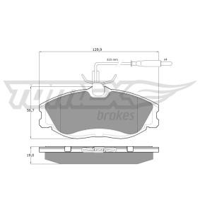 Acquista Kit pastiglie freni da TOMEX brakes TX 11-62 a buon mercato per soli 33,63 €