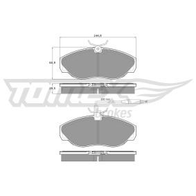 Compre Pastilhas de travão da TOMEX brakes TX 11-72 a um preço baixo por 34,53 €