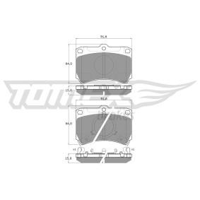 Compre Pastilhas de travão da TOMEX brakes TX 11-77 a um preço baixo por 20,93 €