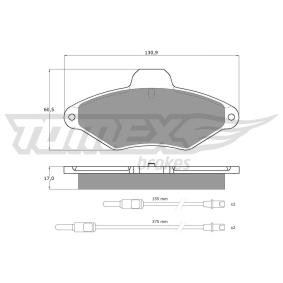 Acquista Kit pastiglie freni da TOMEX brakes TX 11-90 a buon mercato per soli 27,81 €