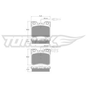 Acquista Kit pastiglie freni da TOMEX brakes TX 11-98 a buon mercato per soli 32,56 €