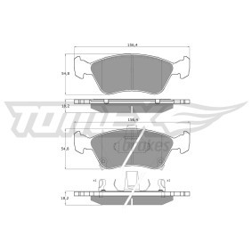 Acquista Kit pastiglie freni da TOMEX brakes TX 12-24 a buon mercato per soli 40,72 €