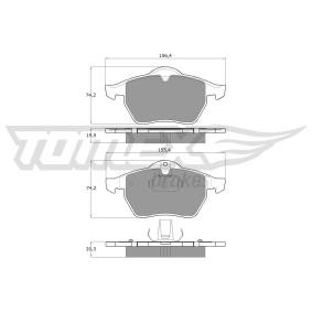 Acquista Kit pastiglie freni da TOMEX brakes TX 12-25 a buon mercato per soli 37,78 €