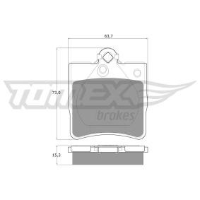 Acquista Kit pastiglie freni da TOMEX brakes TX 12-29 a buon mercato per soli 26,21 €