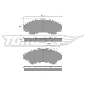 Compre Pastilhas de travão da TOMEX brakes TX 12-47 a um preço baixo por 38,92 €