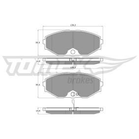 Comprar Juego de pastillas de freno de TOMEX brakes TX 12-60 a bajo precio de 32,36 €
