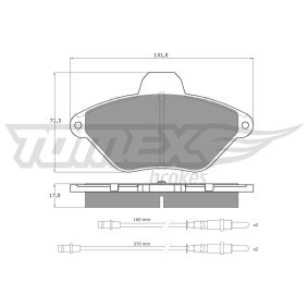 Acquista Kit pastiglie freni da TOMEX brakes TX 13-36 a buon mercato per soli 28,03 €