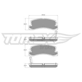 Acquista Kit pastiglie freni da TOMEX brakes TX 13-66 a buon mercato per soli 29,62 €