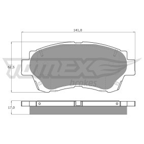 Bremsbeläge von TOMEX brakes