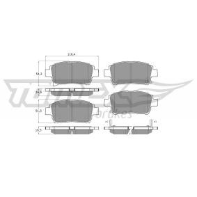 Acquista Kit pastiglie freni da TOMEX brakes TX 13-76 a buon mercato per soli 33,90 €