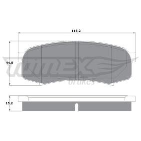 Bremsbeläge von TOMEX brakes