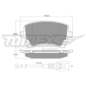 Bremsbeläge von TOMEX brakes
