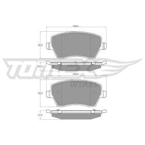 Acquista Kit pastiglie freni da TOMEX brakes TX 14-16 a buon mercato per soli 29,13 €