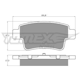 Compre Pastilhas de travão da TOMEX brakes TX 14-62 a um preço baixo por 29,06 €