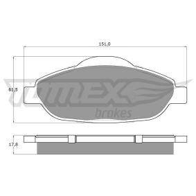Acquista Kit pastiglie freni da TOMEX brakes TX 14-66 a buon mercato per soli 49,11 €