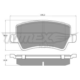 Acquista Kit pastiglie freni da TOMEX brakes TX 14-85 a buon mercato per soli 34,98 €