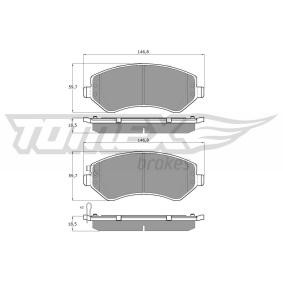 Acquista Kit pastiglie freni da TOMEX brakes TX 14-93 a buon mercato per soli 23,79 €