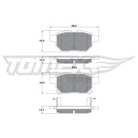 Acquista Kit pastiglie freni da TOMEX brakes TX 15-01 a buon mercato per soli 26,14 €