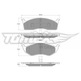 Acquista Kit pastiglie freni da TOMEX brakes TX 15-34 a buon mercato per soli 41,00 €