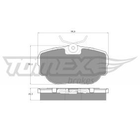 Acquista Kit pastiglie freni da TOMEX brakes TX 15-59 a buon mercato per soli 31,04 €