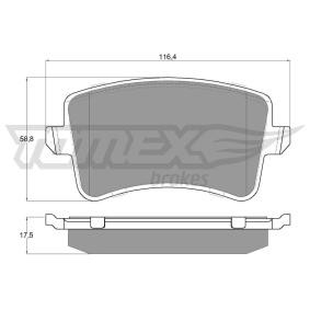 Comprar Juego de pastillas de freno de TOMEX brakes TX 15-81 a bajo precio de 36,53 €