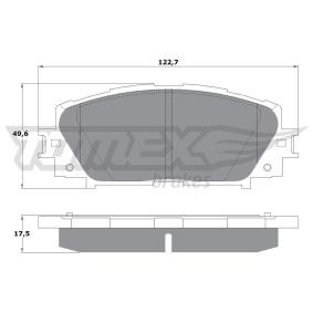 Acquista Kit pastiglie freni da TOMEX brakes TX 16-09 a buon mercato per soli 40,16 €