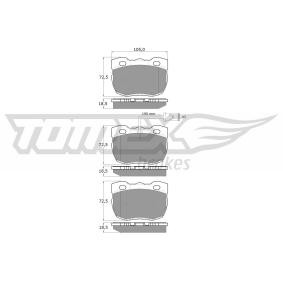 Acquista Kit pastiglie freni da TOMEX brakes TX 16-23 a buon mercato per soli 36,37 €