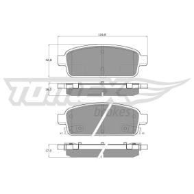 Acquista Kit pastiglie freni da TOMEX brakes TX 16-52 a buon mercato per soli 30,74 €