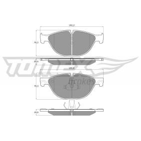 Acquista Kit pastiglie freni da TOMEX brakes TX 16-66 a buon mercato per soli 79,08 €