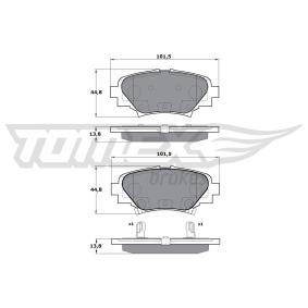 Compre Pastilhas de travão da TOMEX brakes TX 17-24 a um preço baixo por 27,70 €
