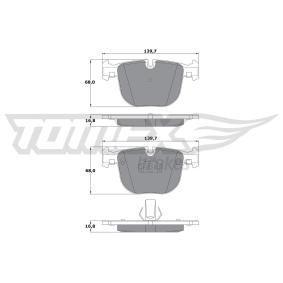 Bremsbeläge von TOMEX brakes für AZURE II (RBS_) günstig online kaufen