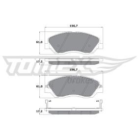 Compre Pastilhas de travão da TOMEX brakes TX 17-44 a um preço baixo por 37,00 €