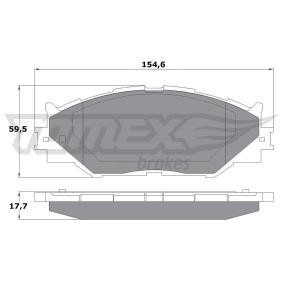 Bremsbeläge von TOMEX brakes