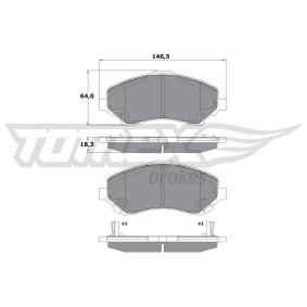 Acquista Kit pastiglie freni da TOMEX brakes TX 17-67 a buon mercato per soli 36,52 €